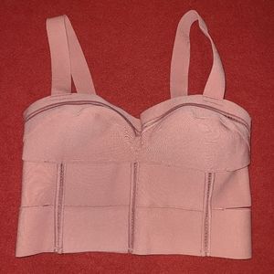 NWT Victoria's Secret size S taupe bralette.